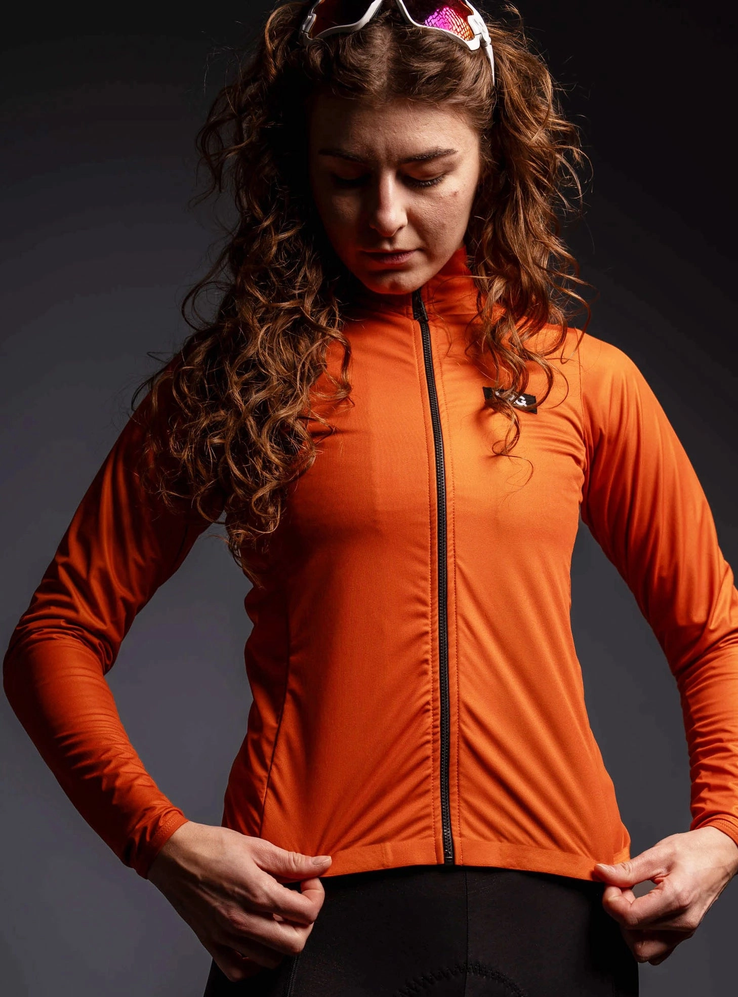 667 VRG INSULATED RAIN JACKET - BURNT ORANGE - WOMEN