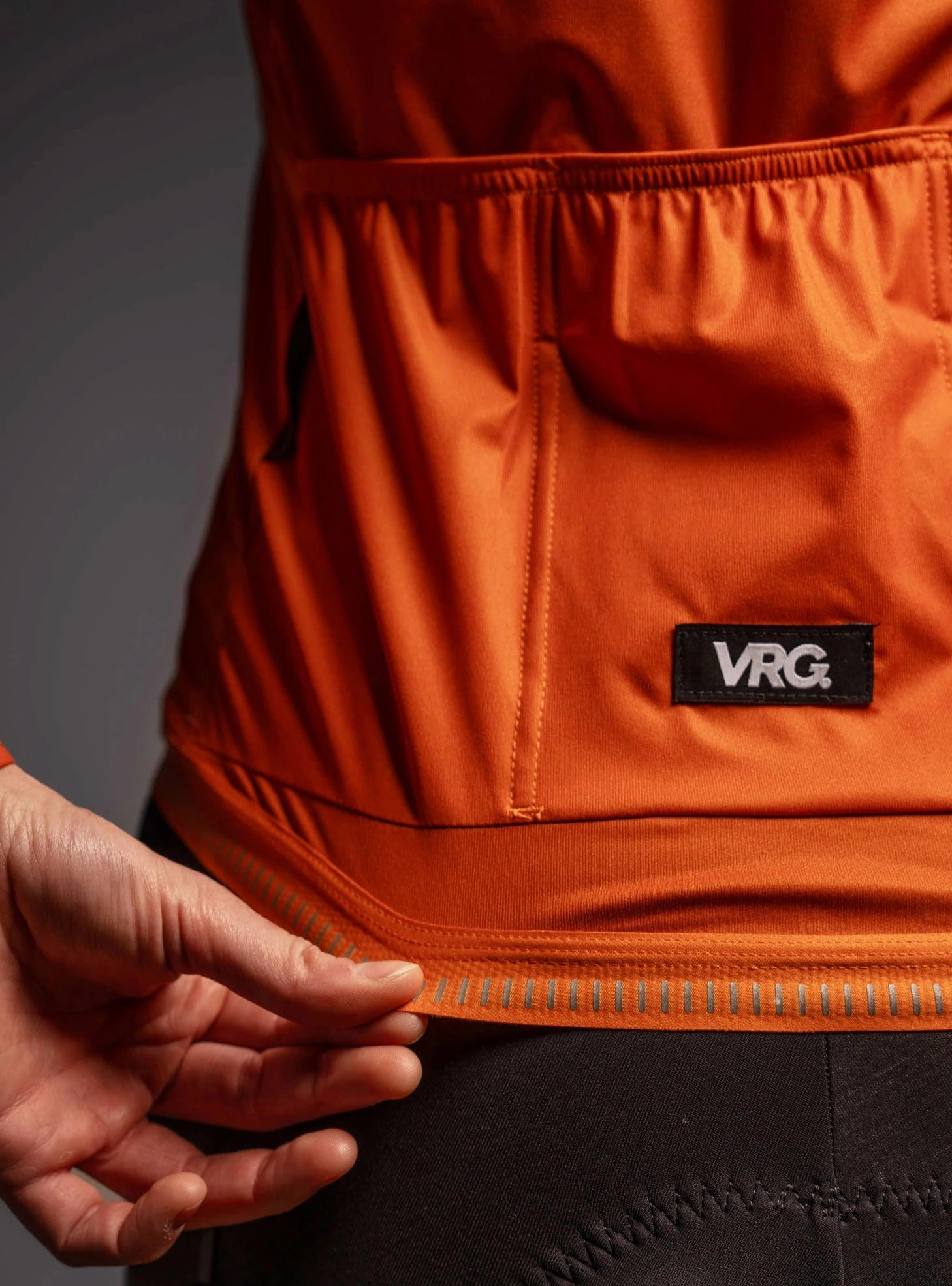 667 VRG INSULATED RAIN JACKET - BURNT ORANGE - WOMEN