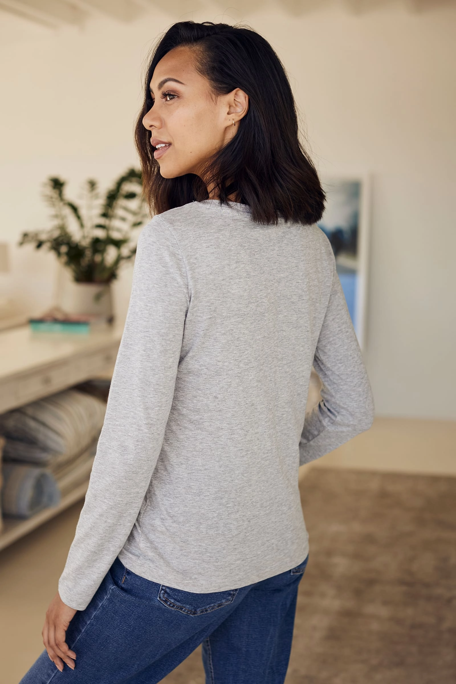 "New Story" Long Sleeve Tee