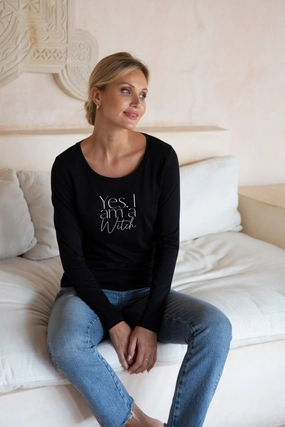 "Yes, I Am" Long Sleeve Tee