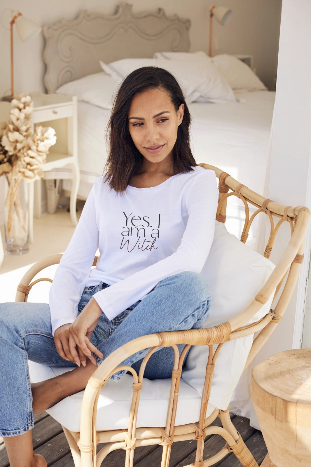 "Yes, I Am" Long Sleeve Tee