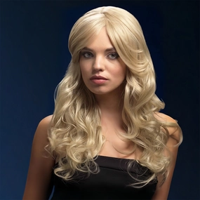 Abell'a Golden Girl 55cm Curly Synthetic Wig