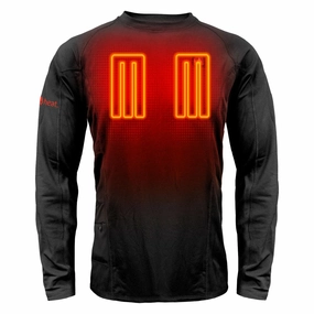 ActionHeat AH-BLT-5V-01 5V Heated Base Layer Long-Sleeve Shirt for Men - Black - 3XL