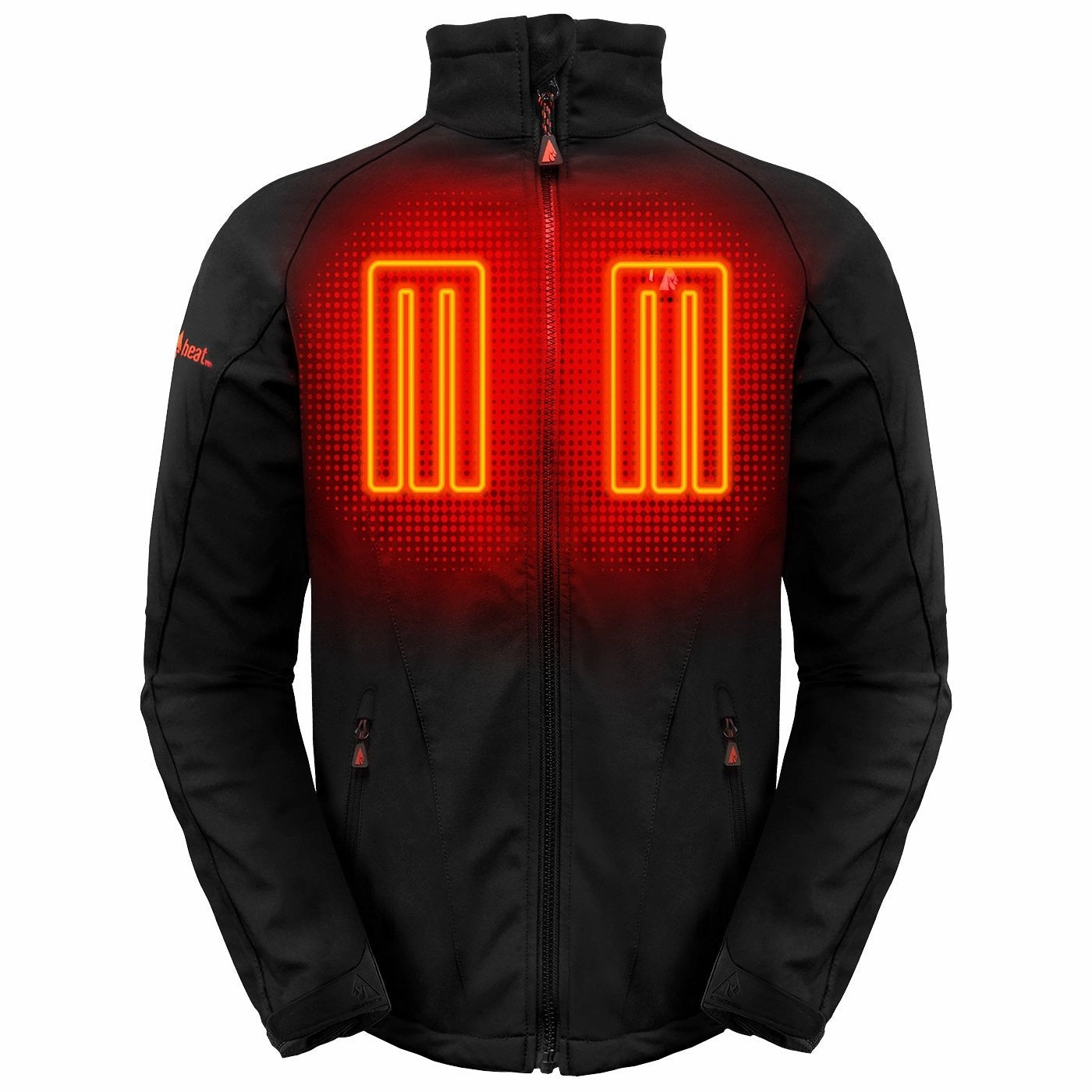 ActionHeat AH-JKT-5V-01-XXL Men's 5V Battery Heated Jacket, 2XL Black