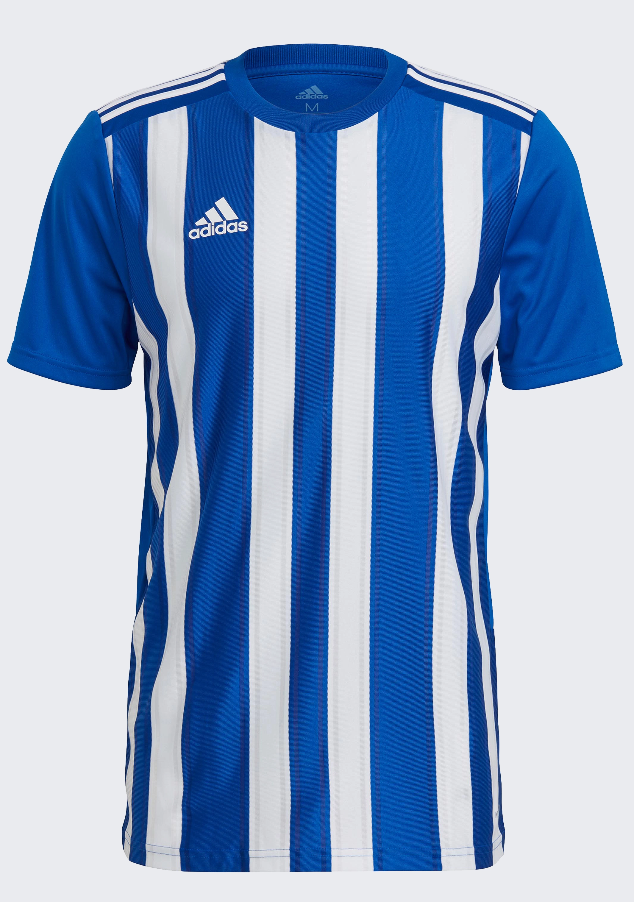 Adidas Mens Striped 21 Jersey Blue/White