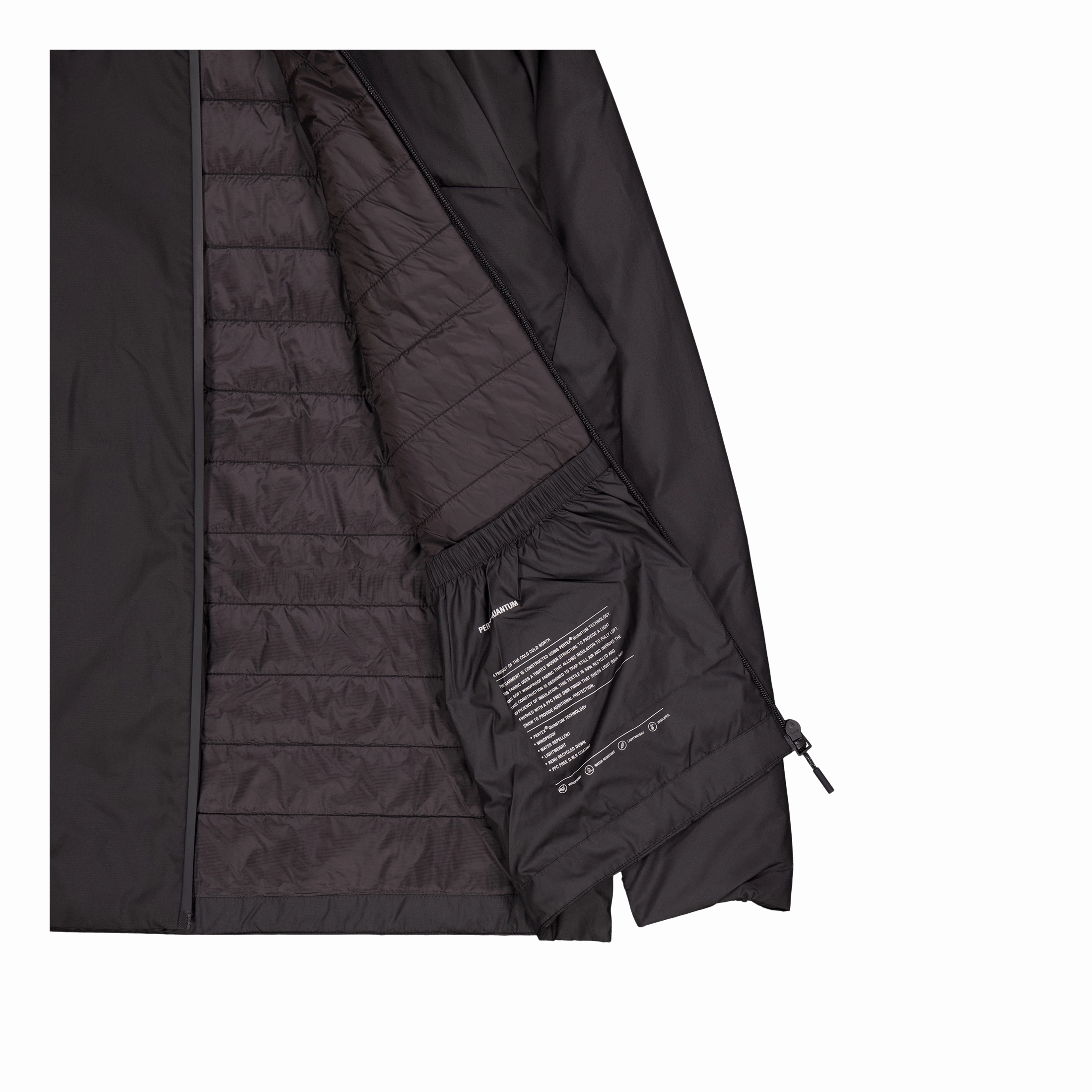 Arktisk Pertex Quantum Midlaye Black
