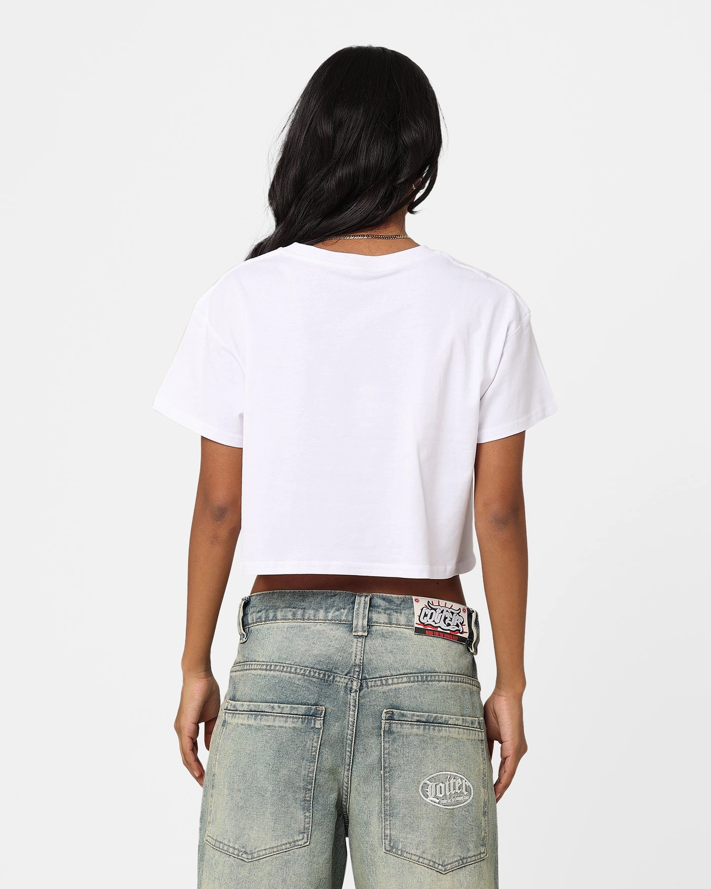 AS Colour Women's Crop T-Shirt White