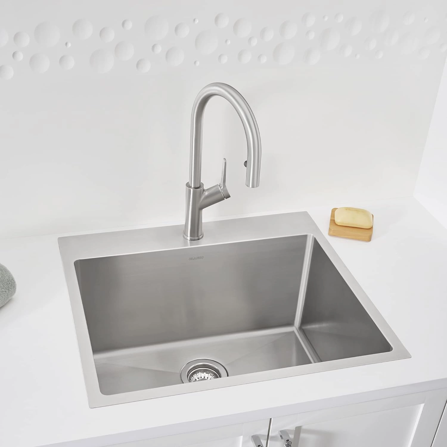 Blanco 443151 Quatrus R15 Dual Mount Laundry Sink