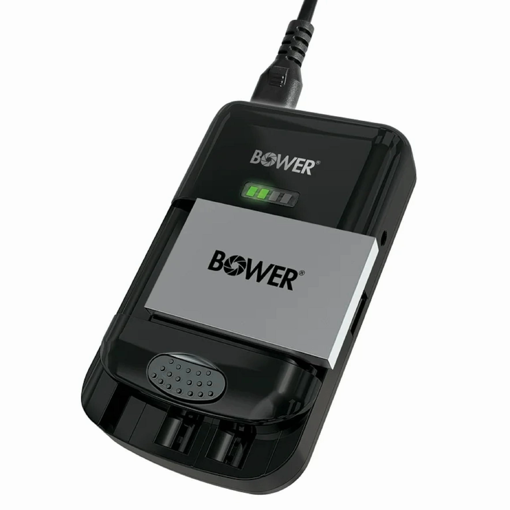 Bower WA-CHGUNI Universal Charger for DSLR, Cameras, Camcorders & NiMH AA/AAA Batteries, Black
