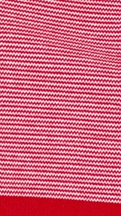 Calvine Skirt - Red / White