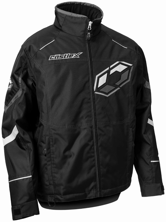 Castle X Men's Platform Snow Jacket in Black