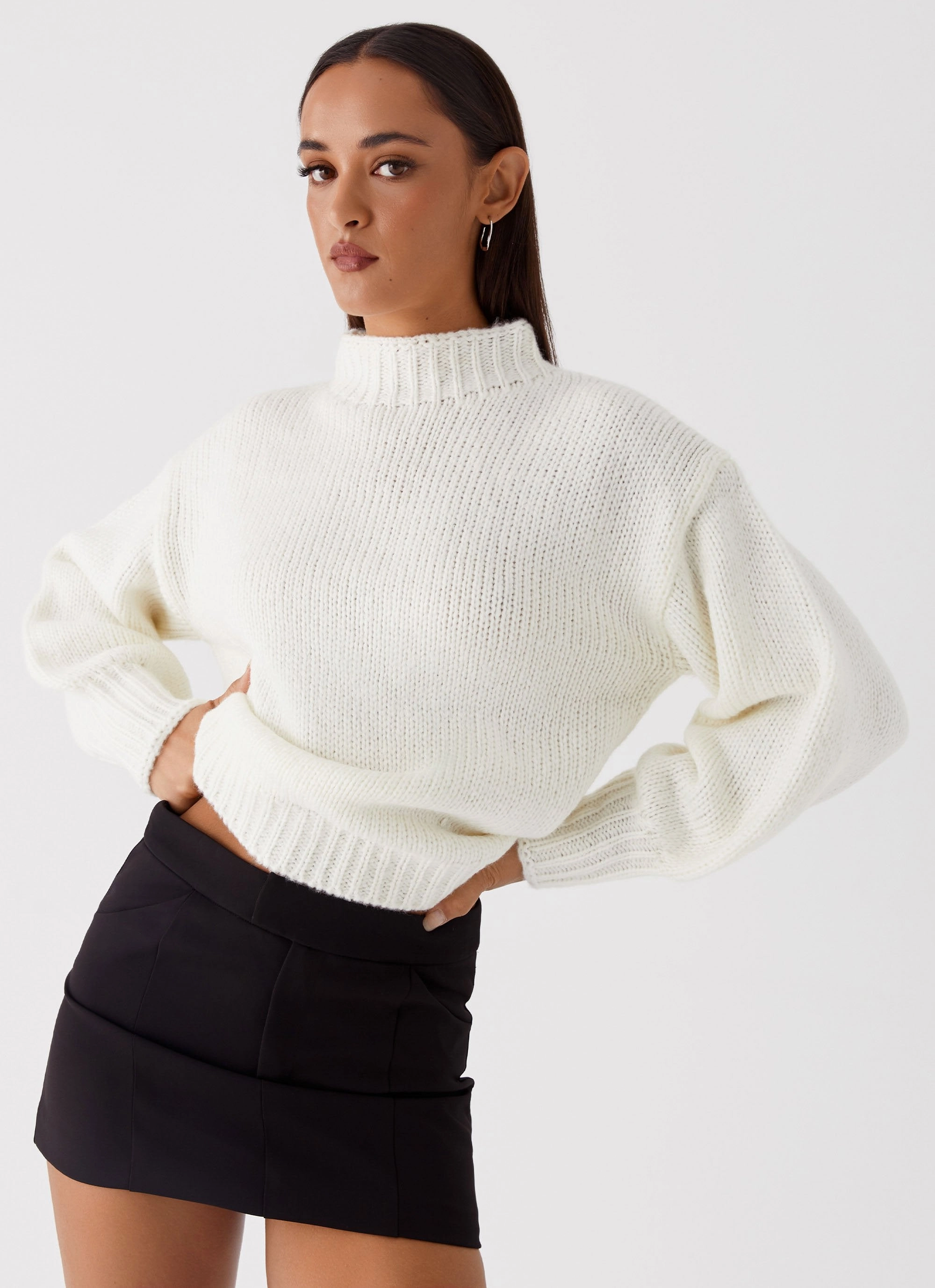 Charleston Knit Jumper - Off White