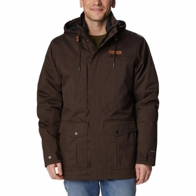 Columbia Horizons Pine Interchange Jacket for Men - Cordovan - 3XL