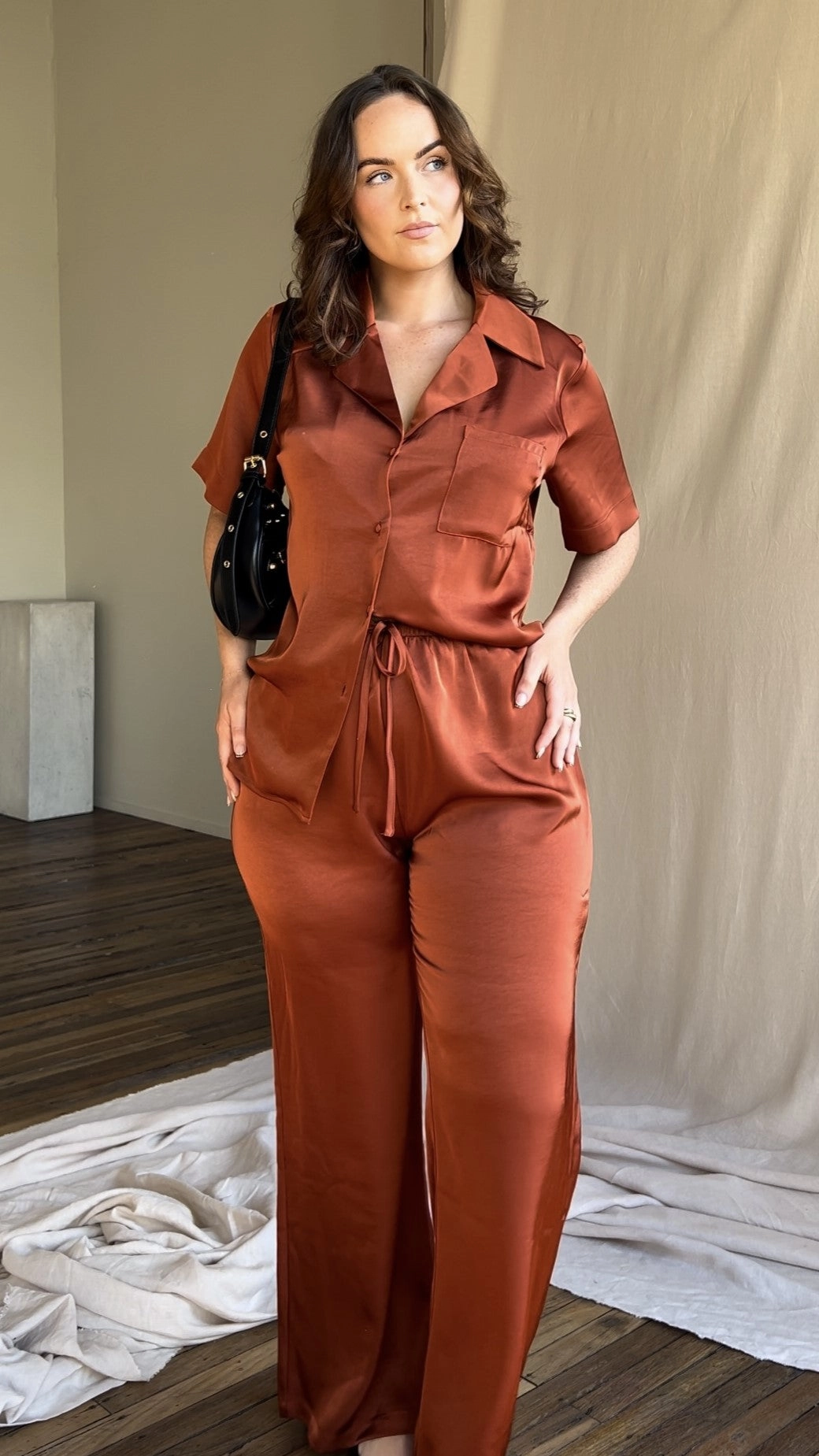Courtney Pants - Rust