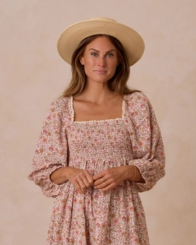 Della Dress - Pink Gardenia