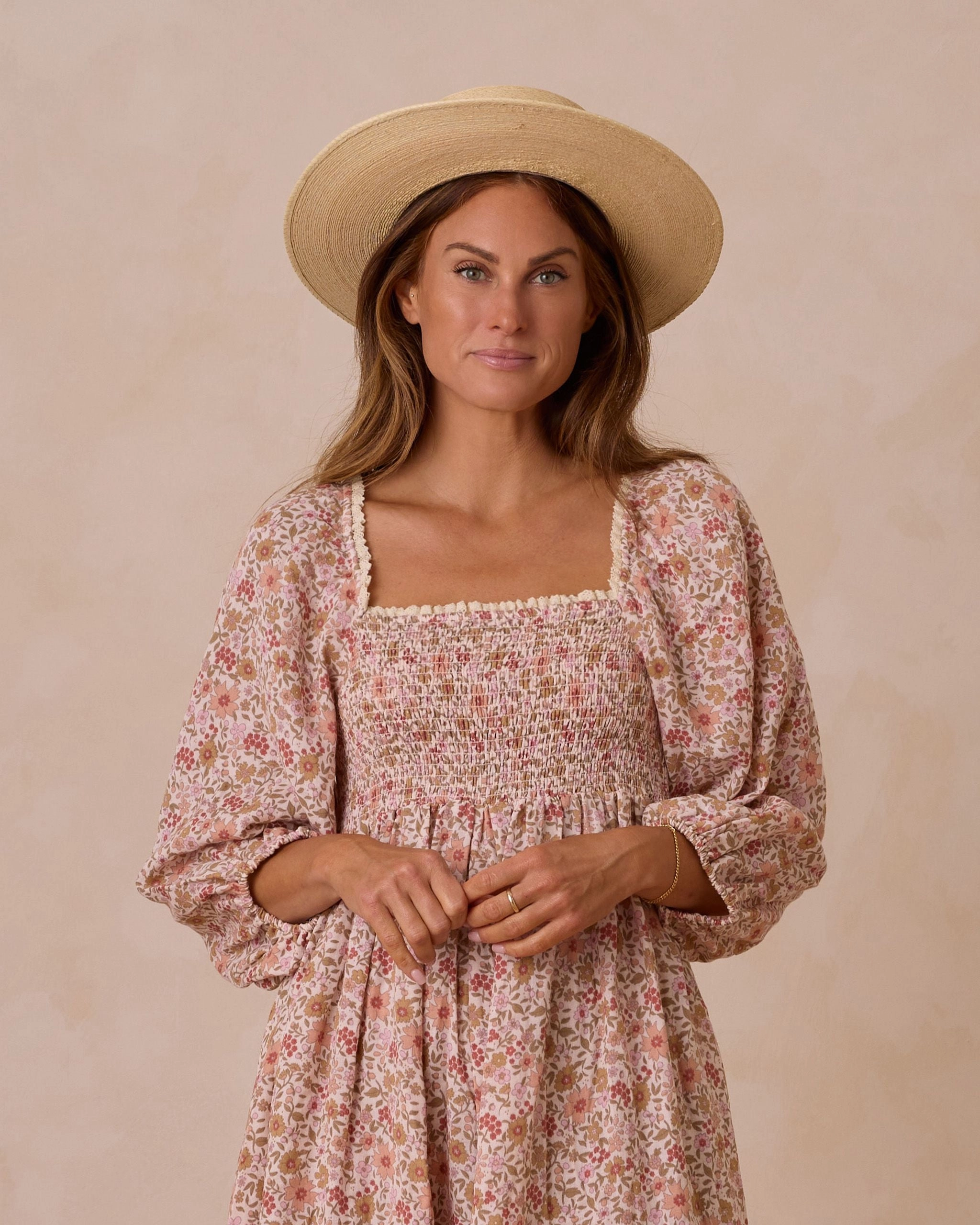 Della Dress - Pink Gardenia