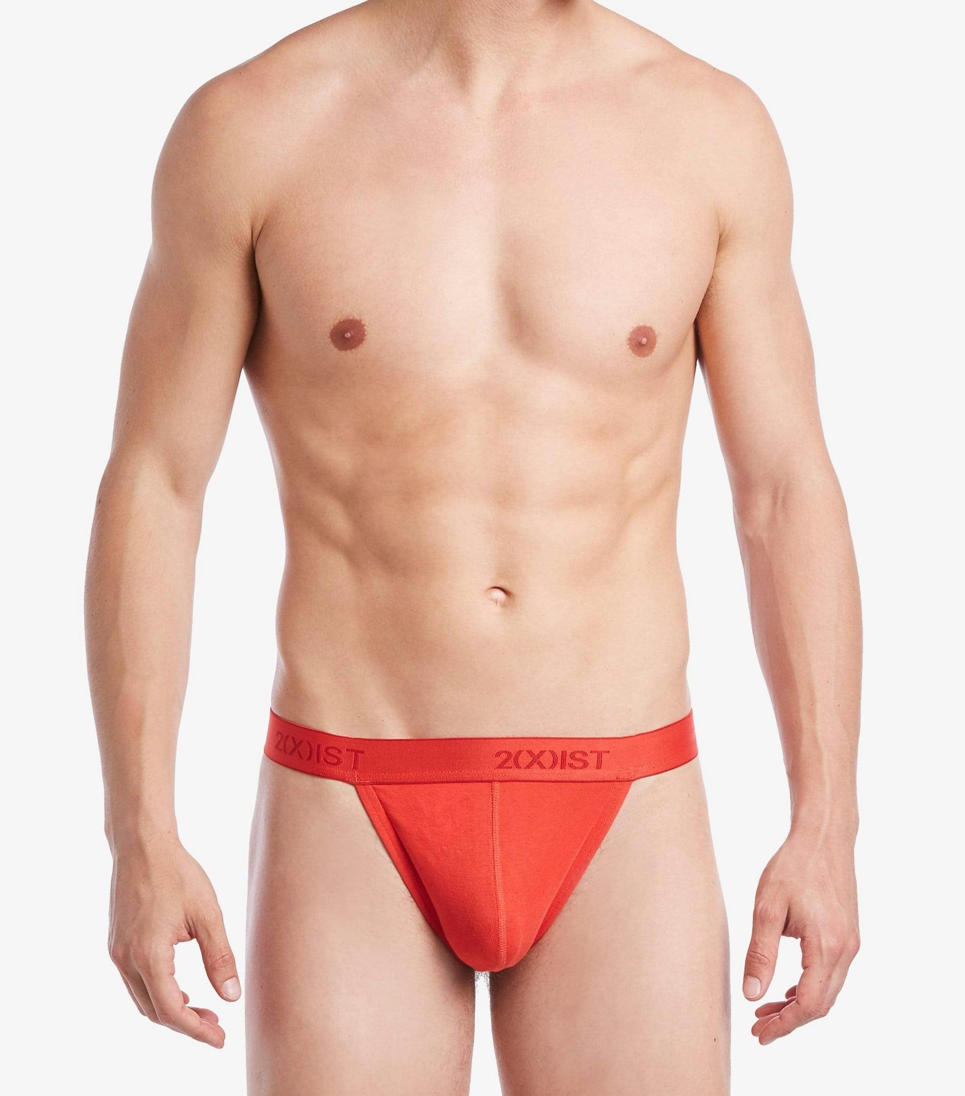 Essential Cotton Y-Back Thong 3-Pack