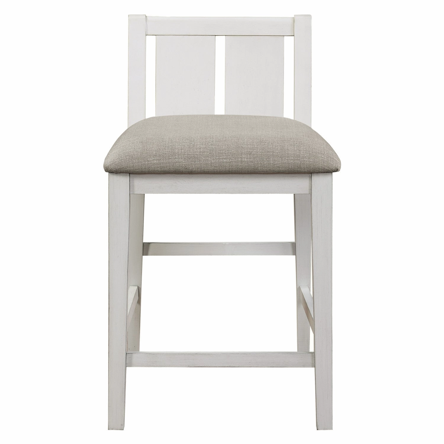 Giorno Counter-Height Dining Room Package - White/Grey - 3-Piece Set