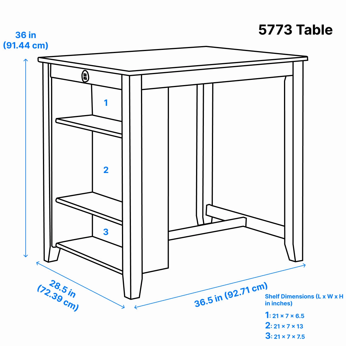 Giorno Counter-Height Dining Room Package - White/Grey - 3-Piece Set