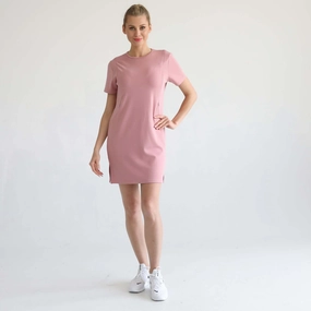 Isla Nursing T-Shirt Dress  | Toasted Mauve