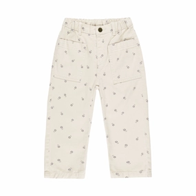 Jasper Pant - Blue Daisy - Natural - FINAL SALE