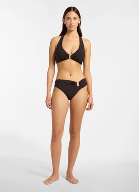 Jetset U Trim Mid Pant - Chocolate