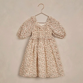 Junie Dress - Poppy Bloom - Ecru - FINAL SALE