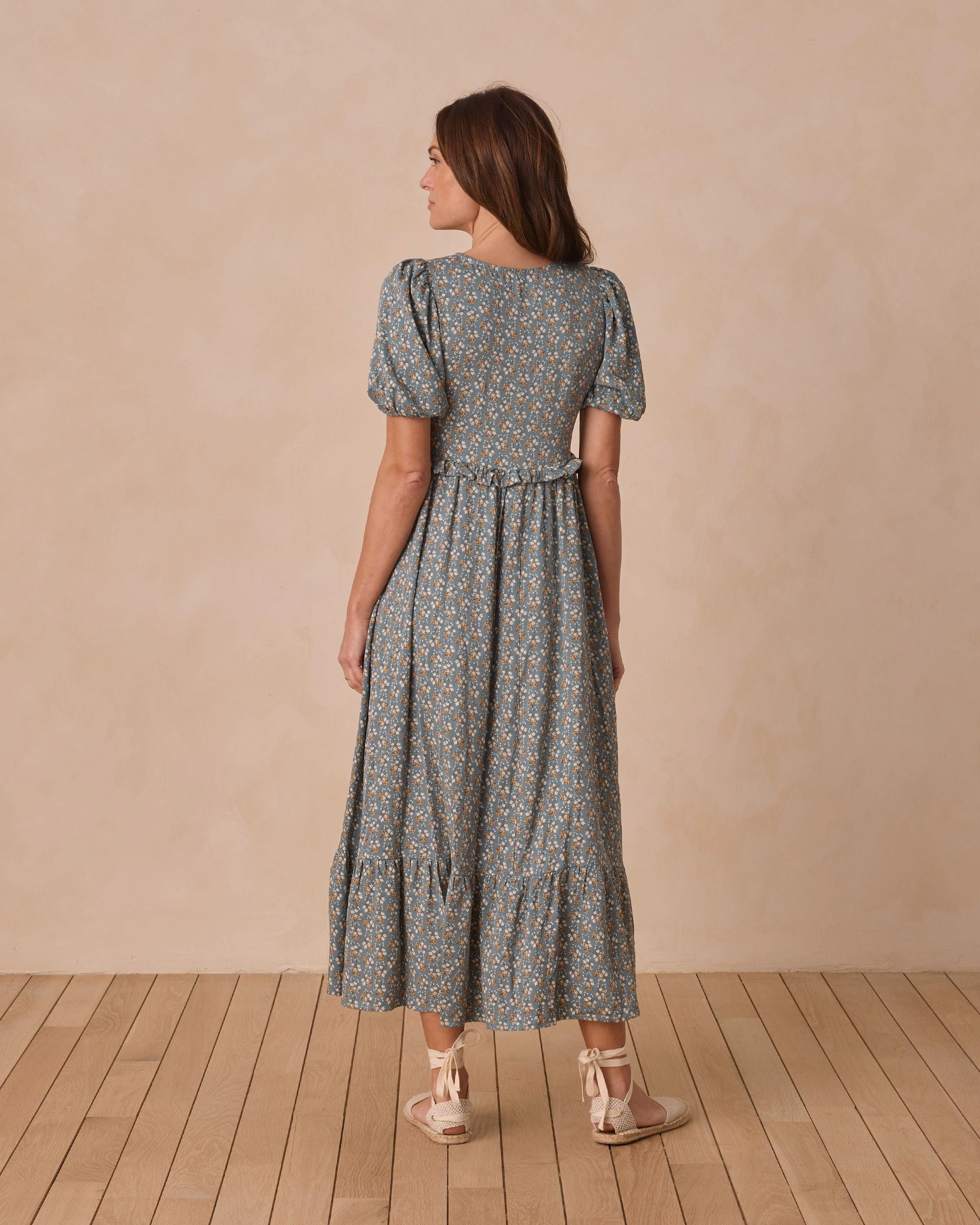 Kate Dress - Blue Floral