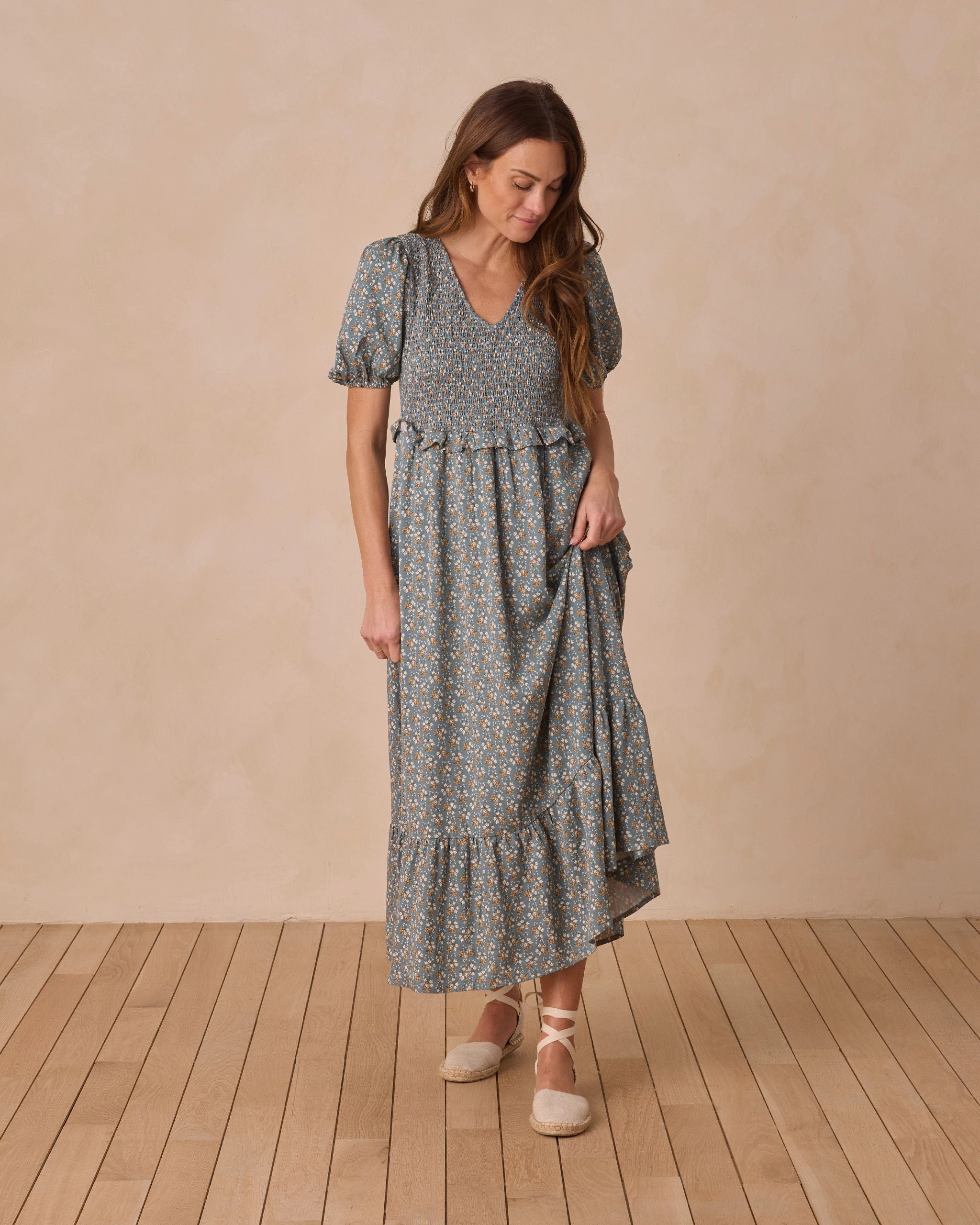 Kate Dress - Blue Floral
