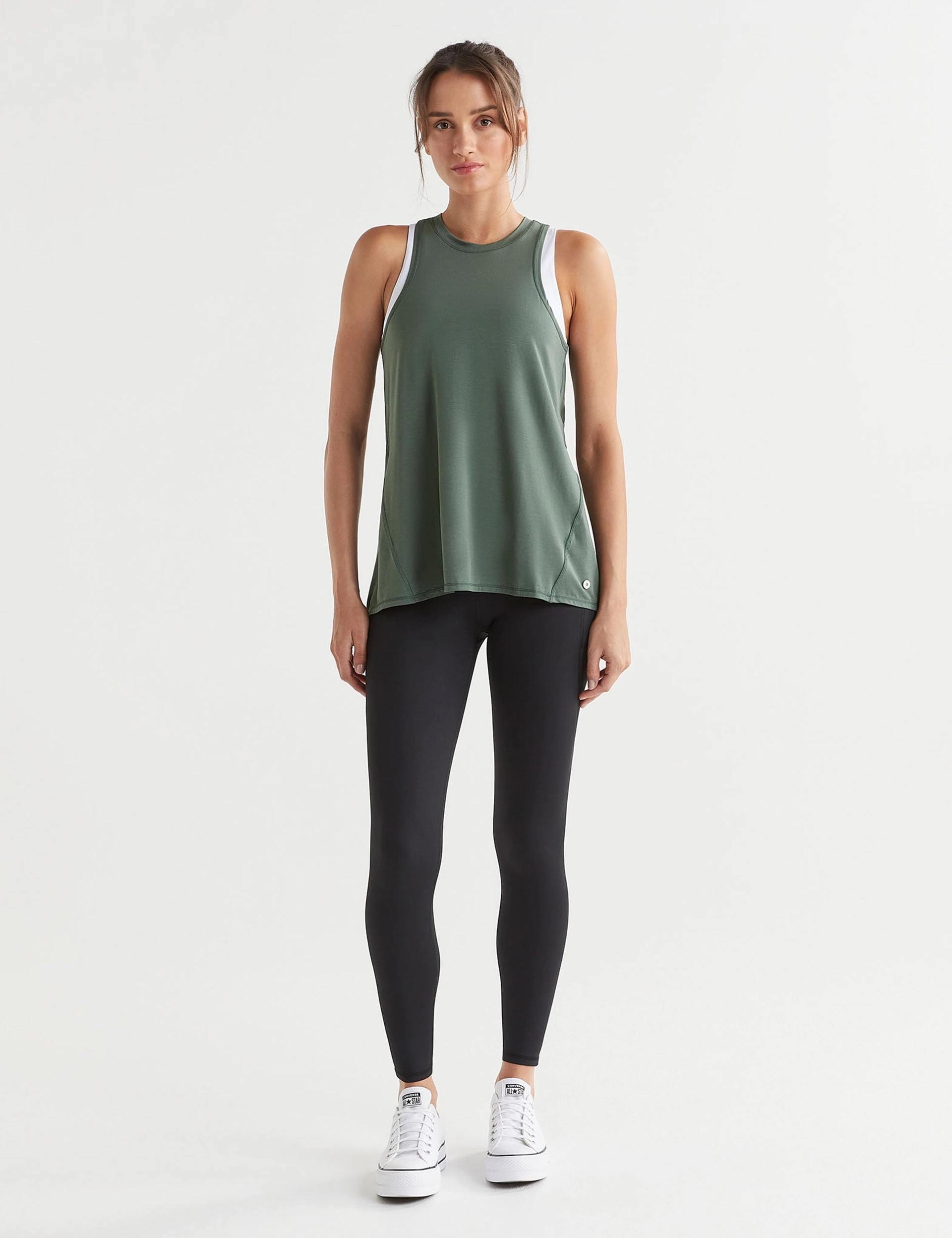 Kendall Tank - Army Green
