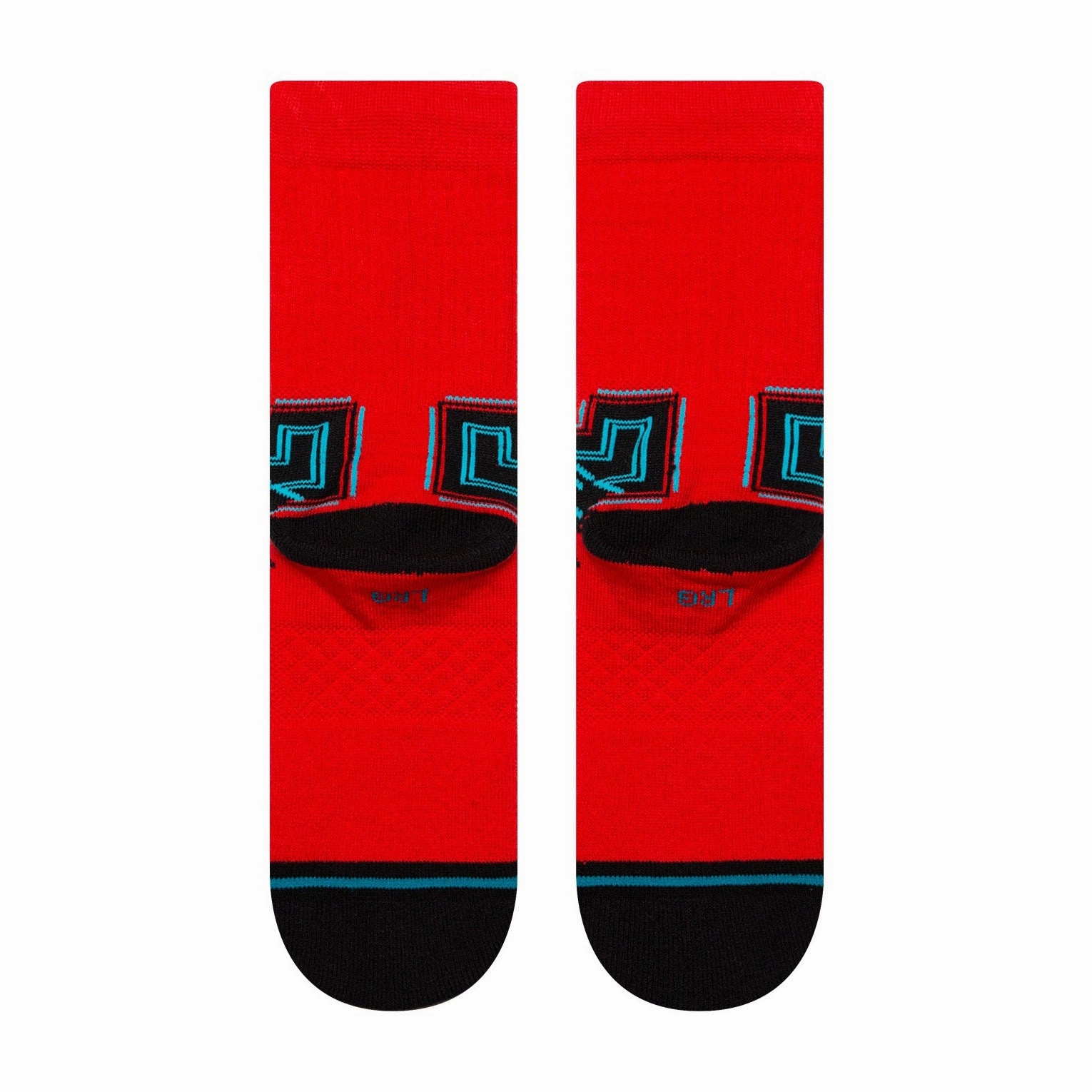 Kids' Crew Socks - Waka Waka Waka Kids - Red