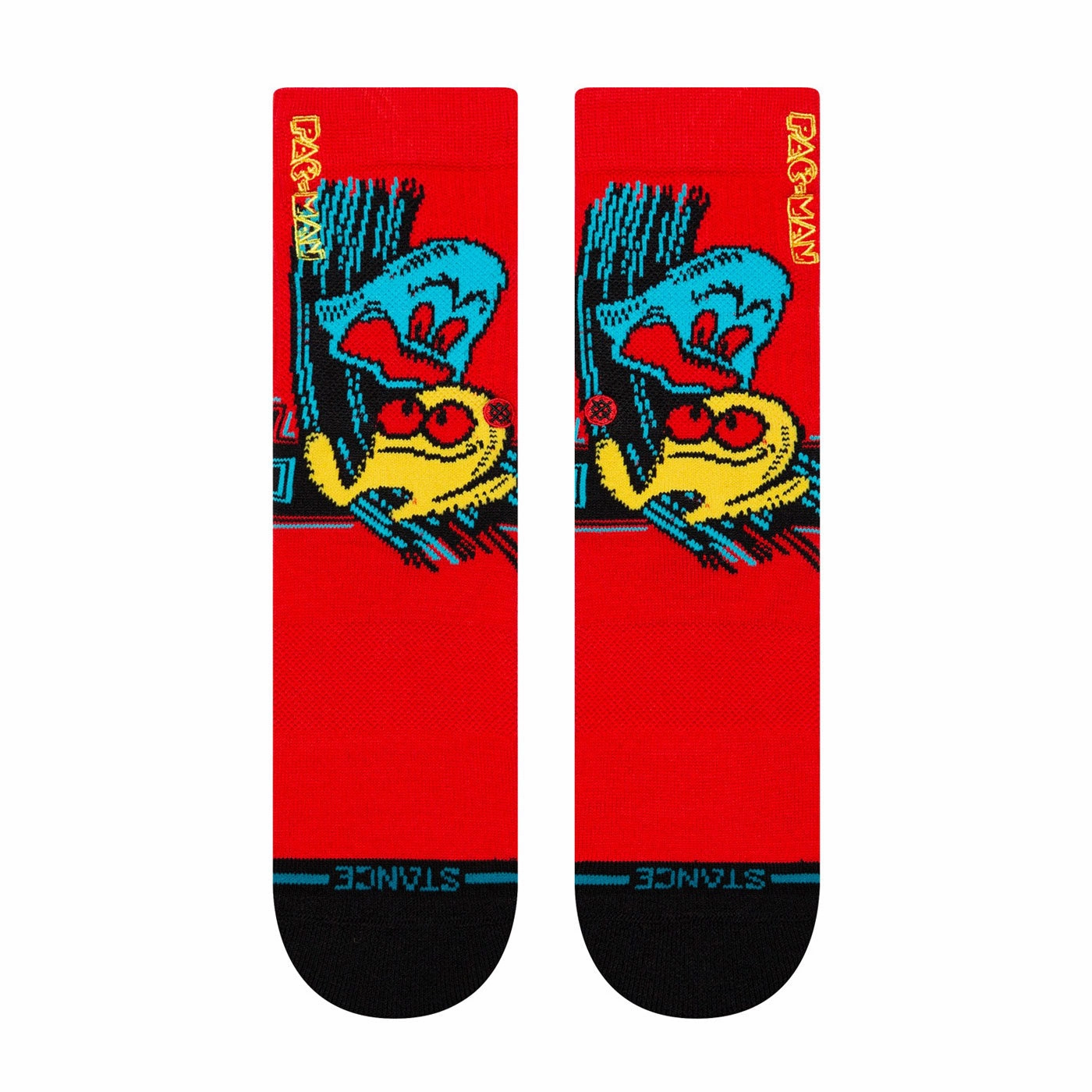 Kids' Crew Socks - Waka Waka Waka Kids - Red
