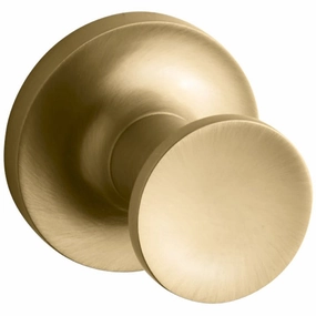 Kohler K-14443-2MB Purist Robe Hook, Vibrant Brushed Moderne Brass