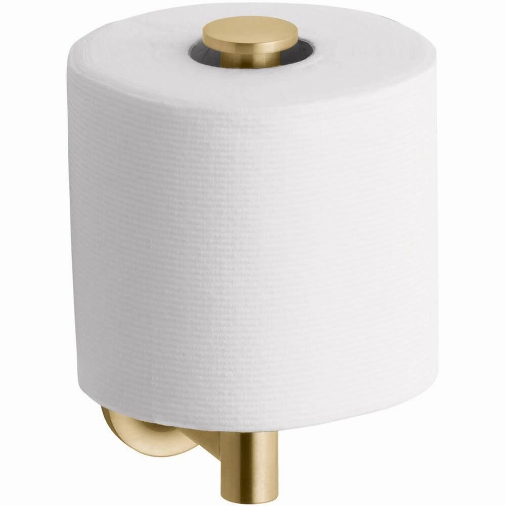 Kohler K-14444-2MB Purist Wall Mounted Euro Toilet Paper Holder - Vibrant Brushed Moderne