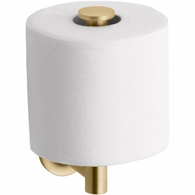 Kohler K-14444-2MB Purist Wall Mounted Euro Toilet Paper Holder - Vibrant Brushed Moderne