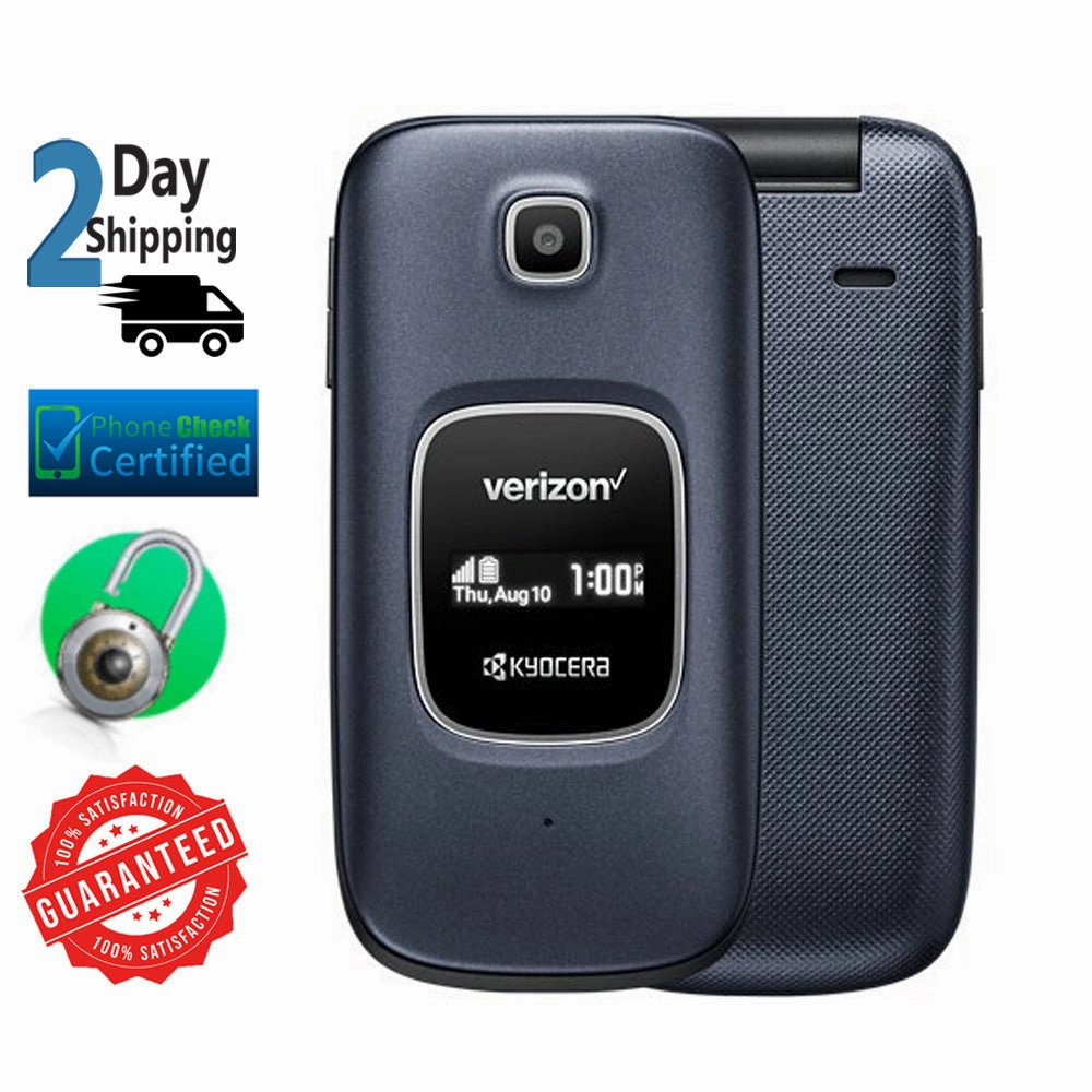Kyocera Cadence LTE S2720 Blue Verizon Unlocked Wireless Prepaid Only Cellphone NEW