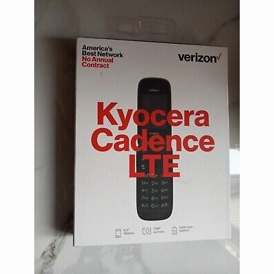Kyocera Cadence LTE S2720 Blue Verizon Unlocked Wireless Prepaid Only Cellphone NEW