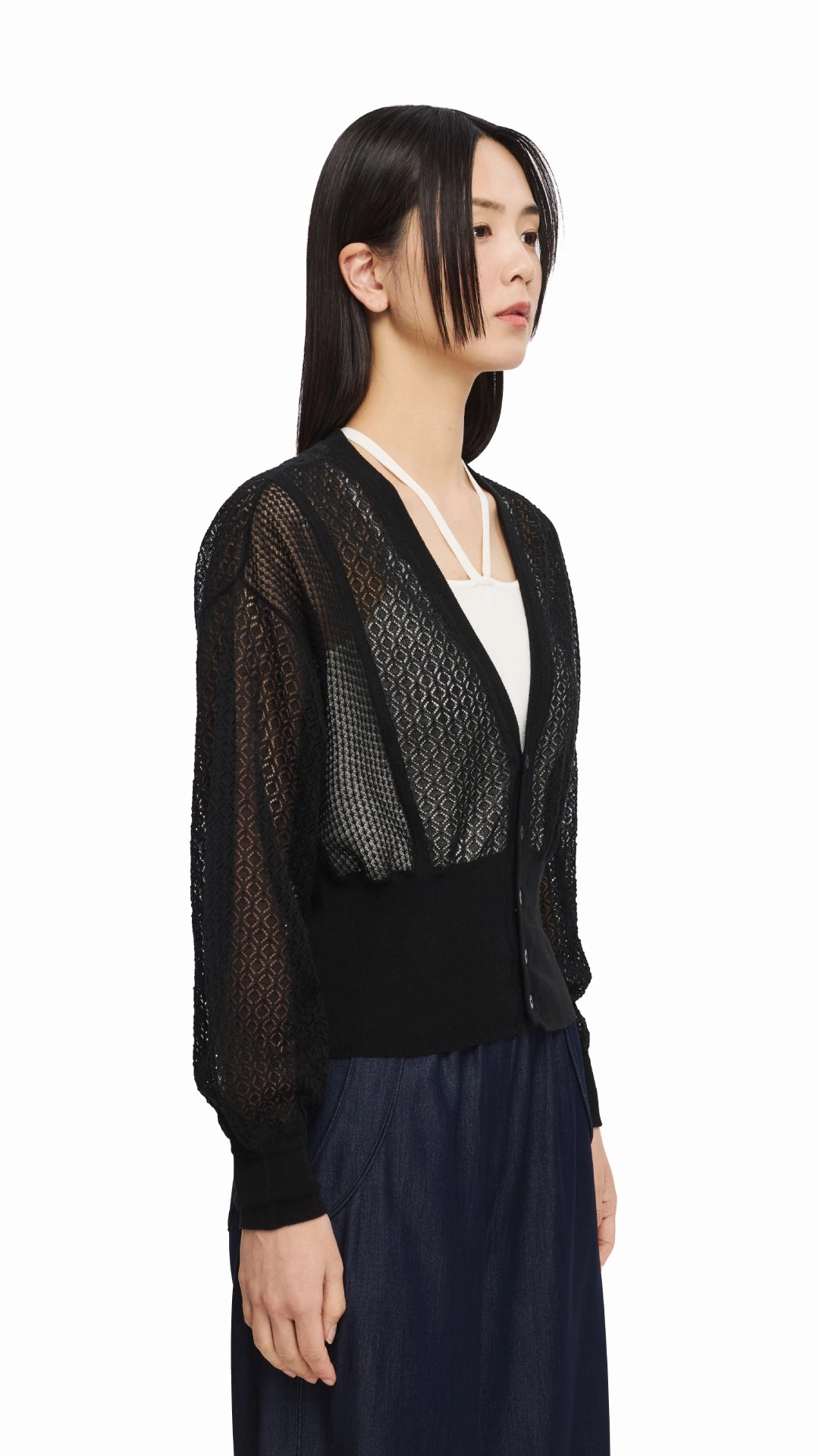 Lace Knit Cardigan