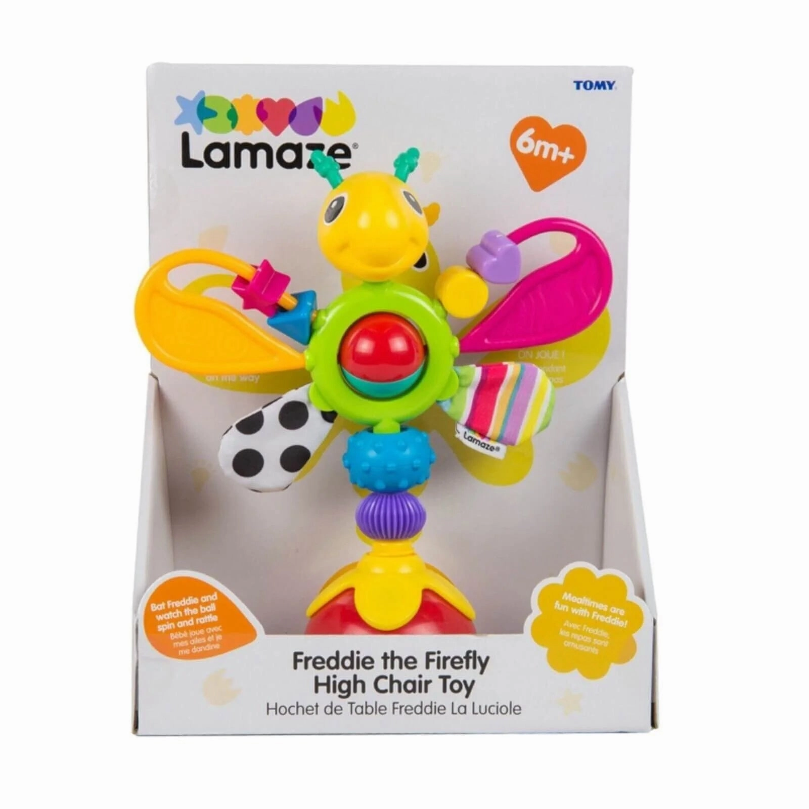 Lamaze Freddie the Firefly Table Top Baby Toy, 6  Months