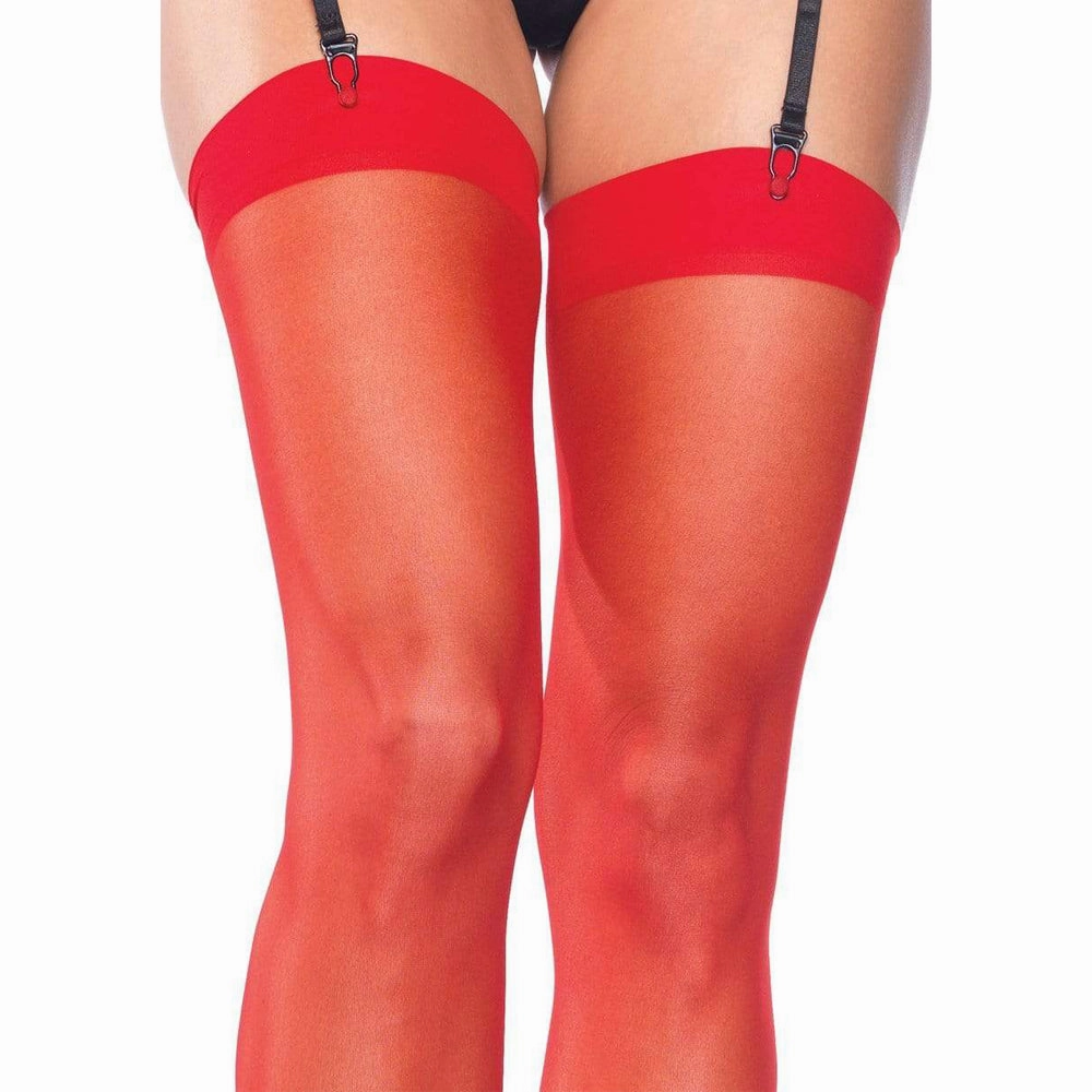 Leg Avenue Dex Sheer Hold-Up Thigh-High Stockings