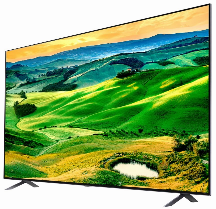 LG 75" 4K QNED 120Hz Smart TV with ThinQ AI® - 75QNED80UQA