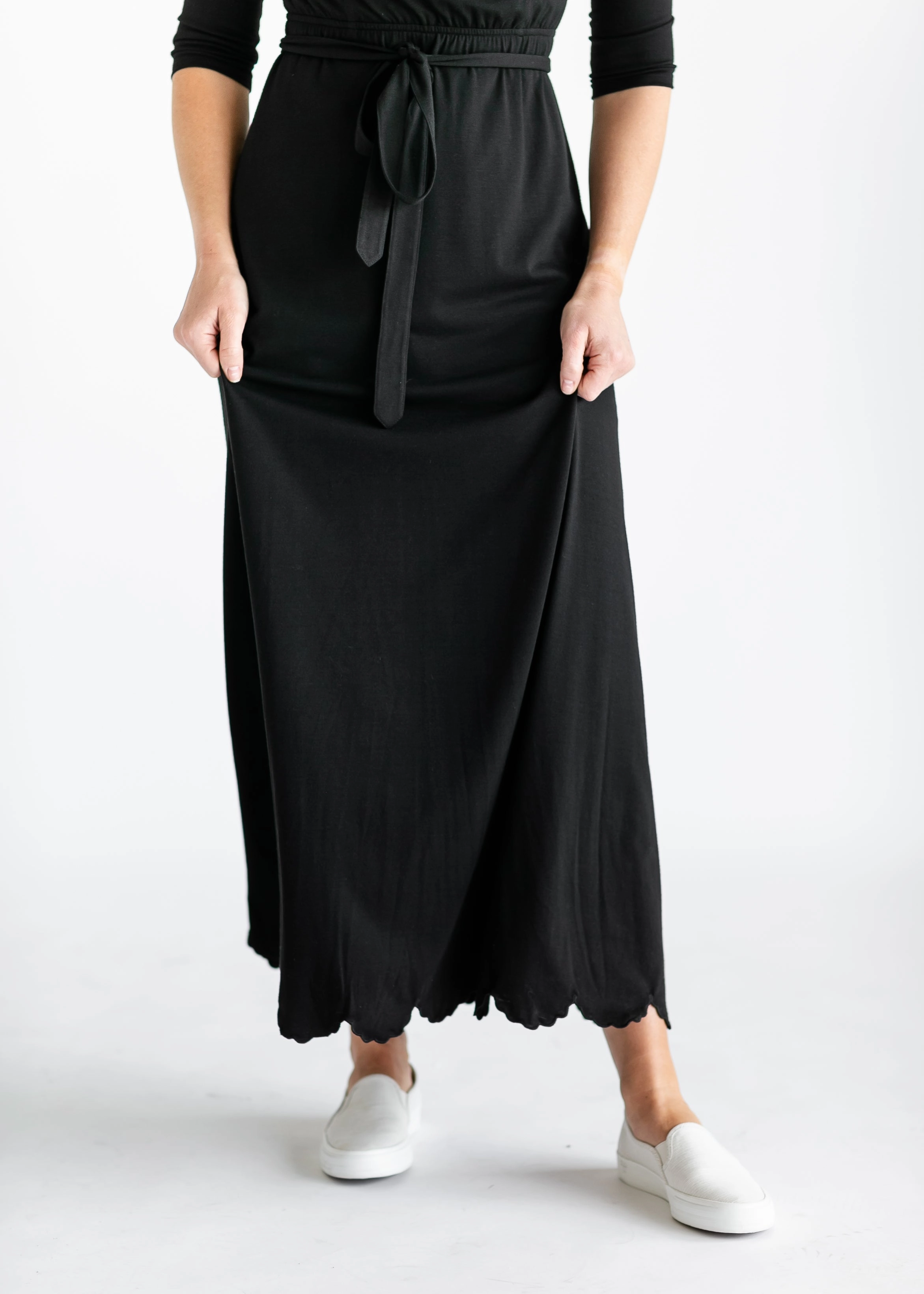 Lydia Button Front Maxi Dress