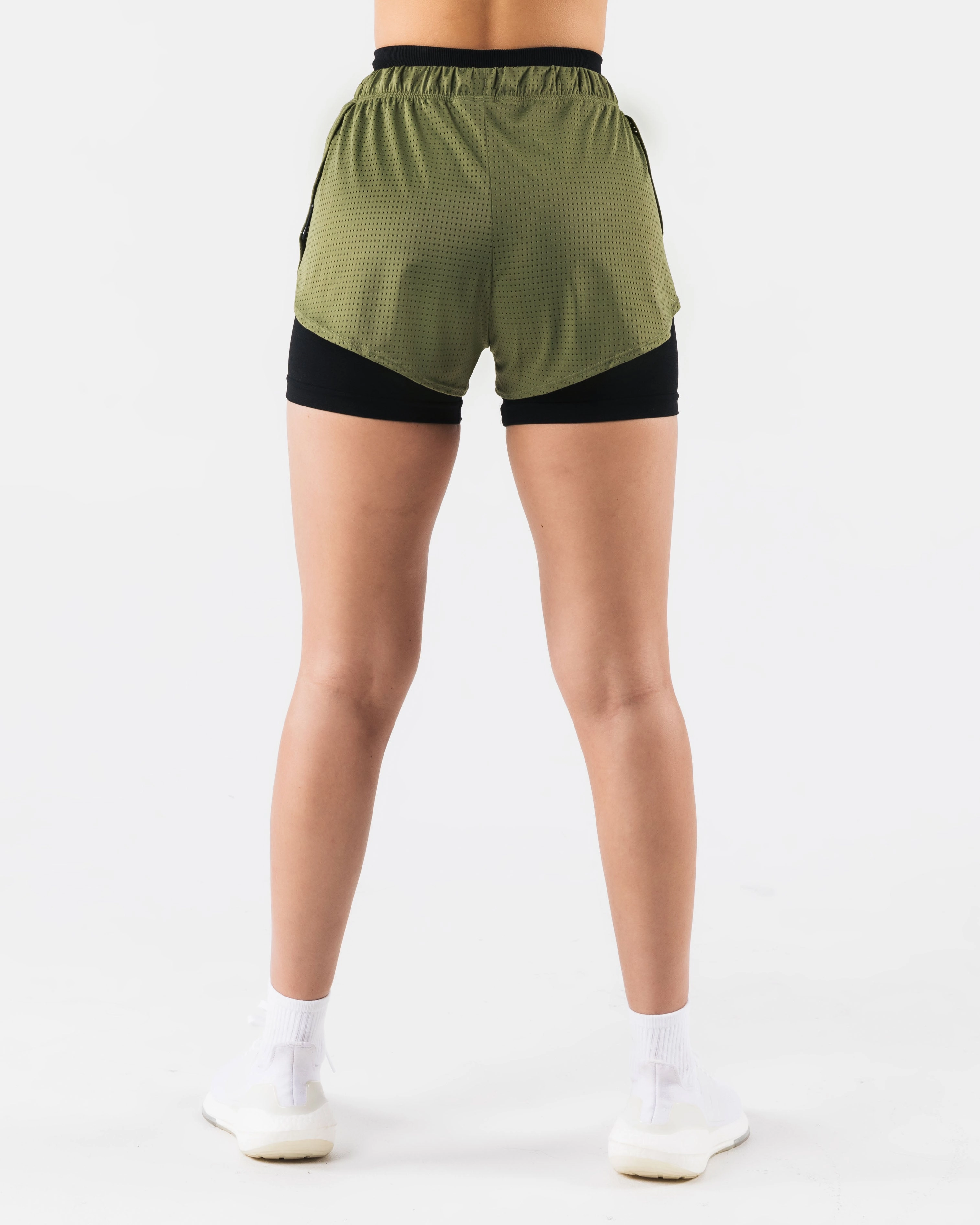 Margo Mesh Short - Agave