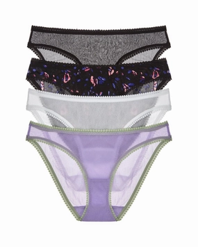 Mesh Hip Bikini 4 Pack