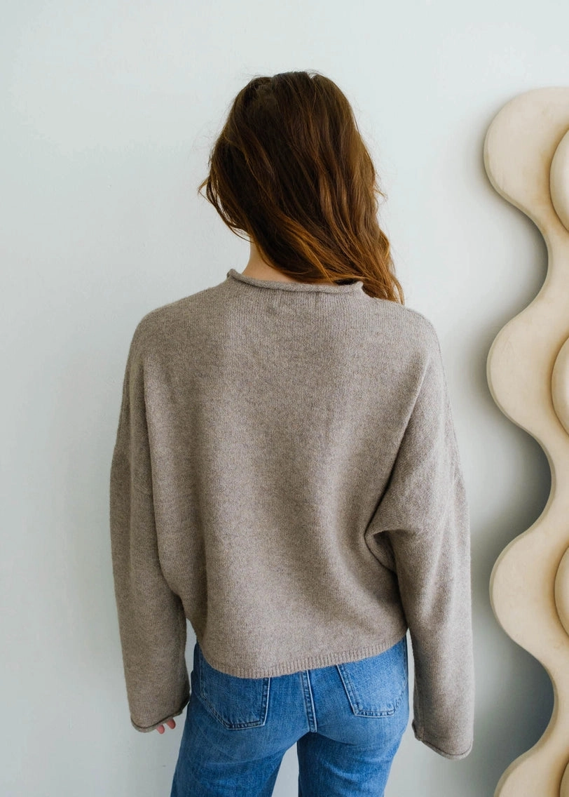 MOCHA PIPER CARDIGAN
