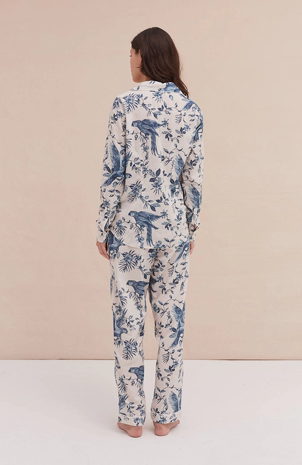 Parrot Organic Cotton Long Pajama Set