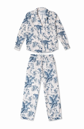 Parrot Organic Cotton Long Pajama Set
