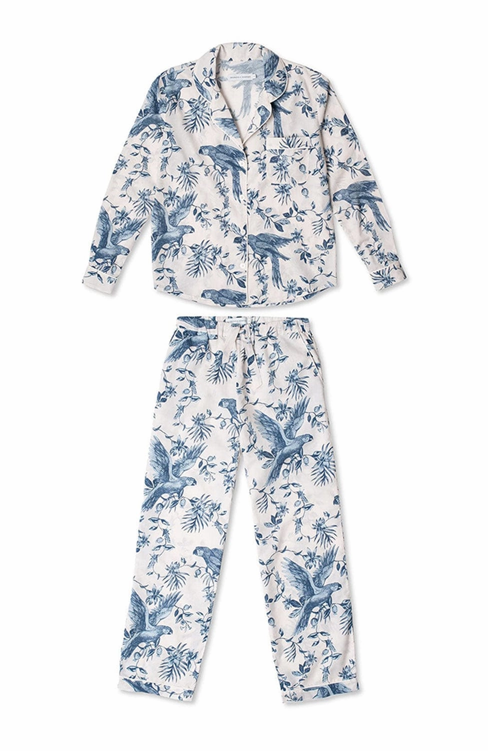Parrot Organic Cotton Long Pajama Set