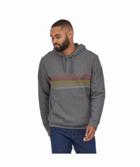 Patagonia Mens Line Logo Ridge Stripe Uprisal Hoody