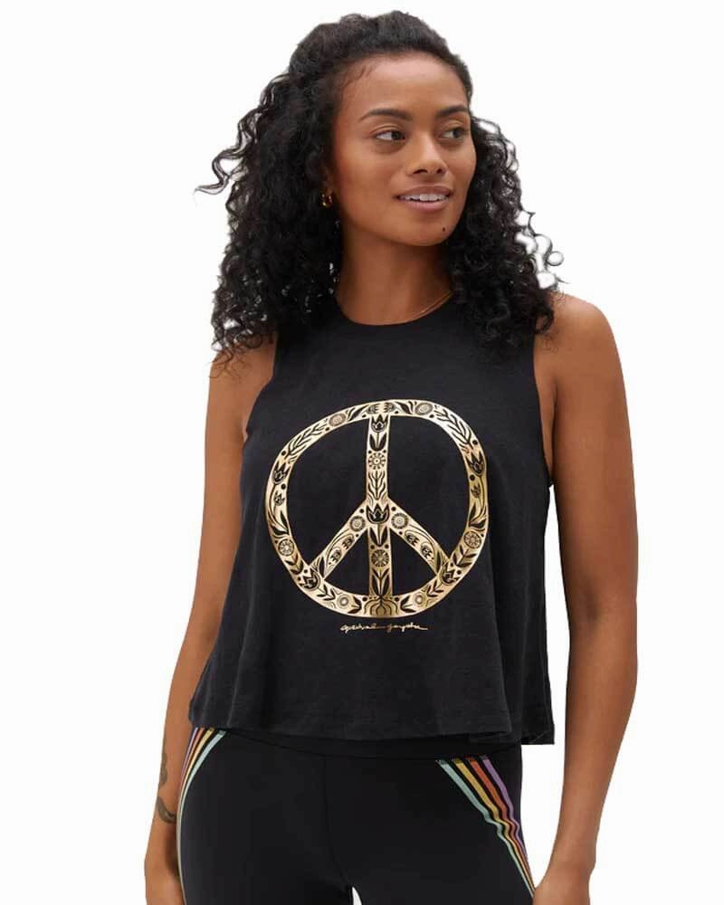Peace Crop Tank